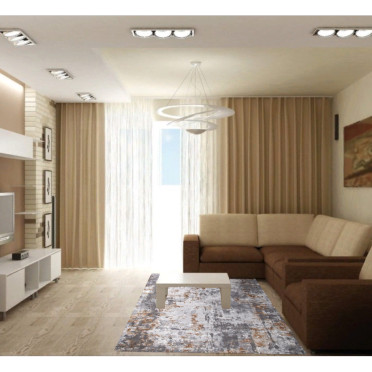 Ковер 23319 - 975 GREY / GOLD GRAND