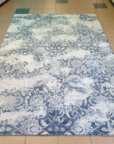 Ковер бельгийский 895368959 Matrix (Вискоза, синий, серый)