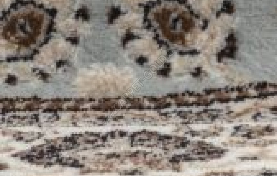 Ковер Valencia Delux d251 - L.BLUE-BROWN - Овал