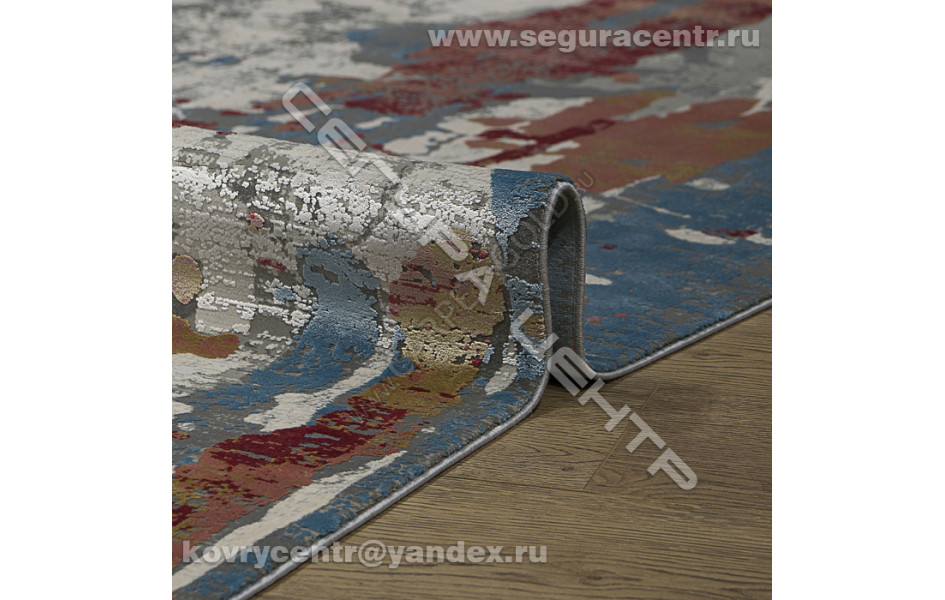 Ковер ДИЗАЙН M313P ЦВЕТ CREAM / BLUE