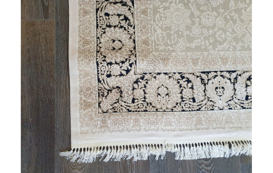 Турецкий ковер SHIMAL 9070D B.CREAM- B.BLUE