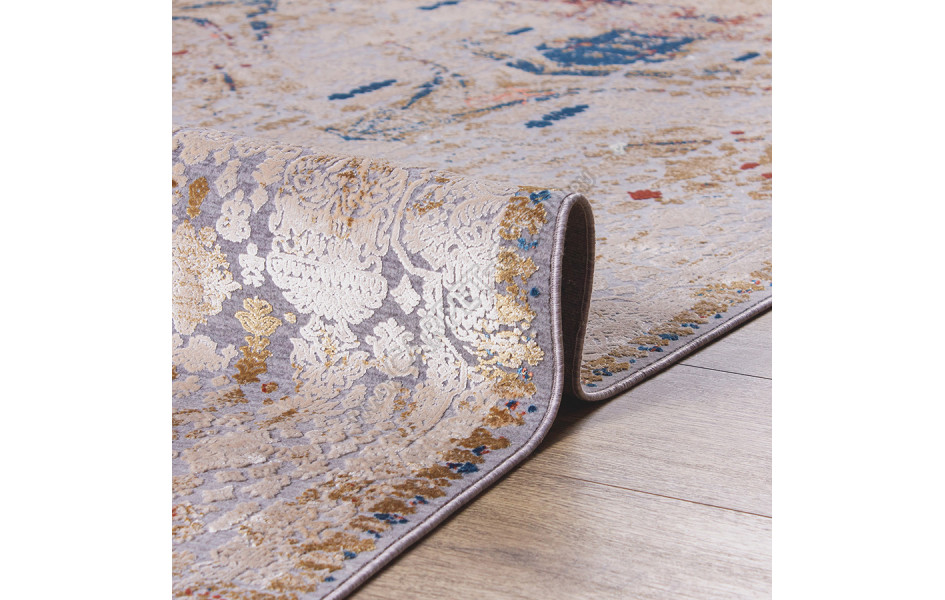 Ковер Indigo ДИЗАЙН 2033Y ЦВЕТ D_BLUE / SH_ANTHRACITE