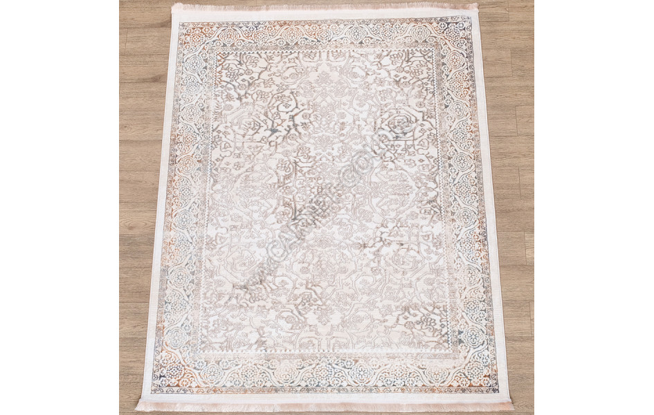 Ковер 4323A ЦВЕТ BEJ FLOS / BEJ FLOS Oval