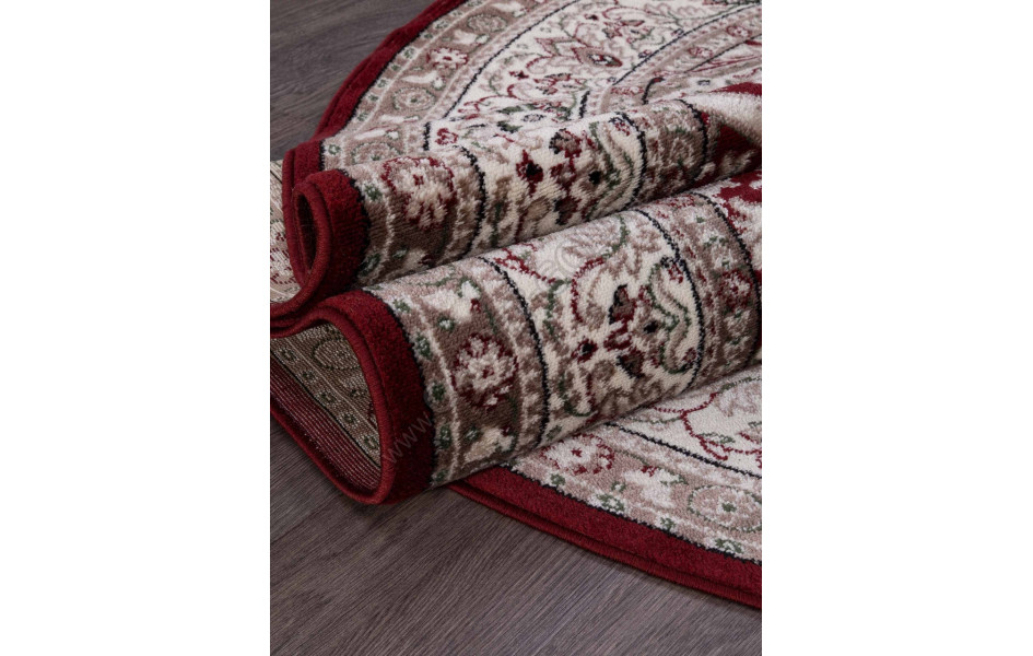 Ковер D868 - RED - Овал COLIZEY