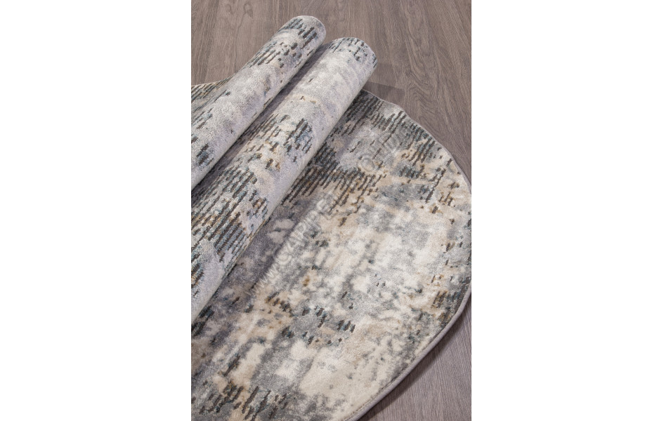 Ковер D872 - BEIGE 2 - Овал - коллекция SERENITY