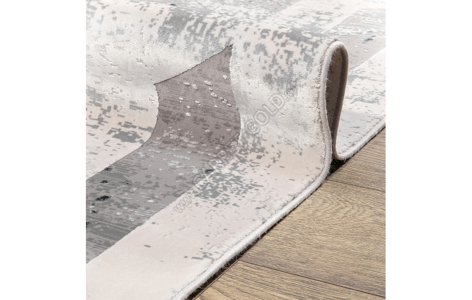 КОВРЫ ДИЗАЙН M570B ЦВЕТ C_DGRAY / CREAM Olimpos