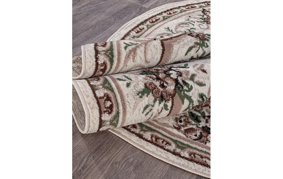 Ковер 5439 - CREAM - Овал - коллекция GAVANA