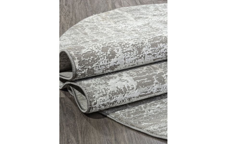 Ковер F197 - CREAM-GRAY - Овал - коллекция SIRIUS