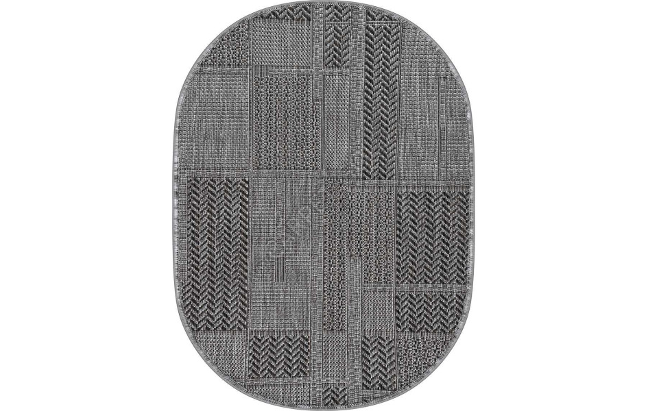 Безворсовый ковер SZ4344A2O OVAL 32 Циновка Тпе