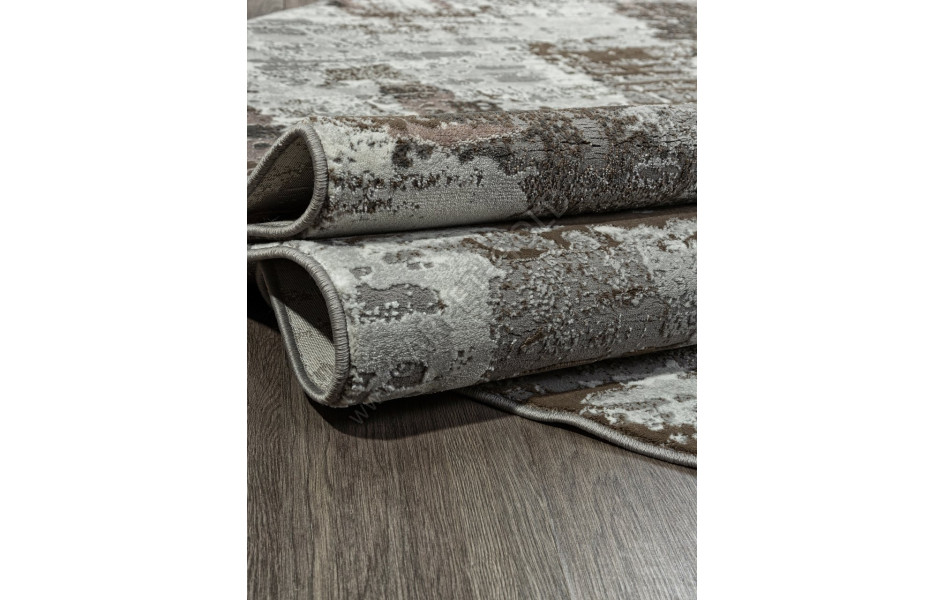 Ковер F238 - GRAY-BEIGE - Овал - коллекция GRAFF