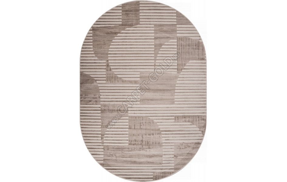 Ковер F440 - BEIGE - Овал - коллекция DIOS