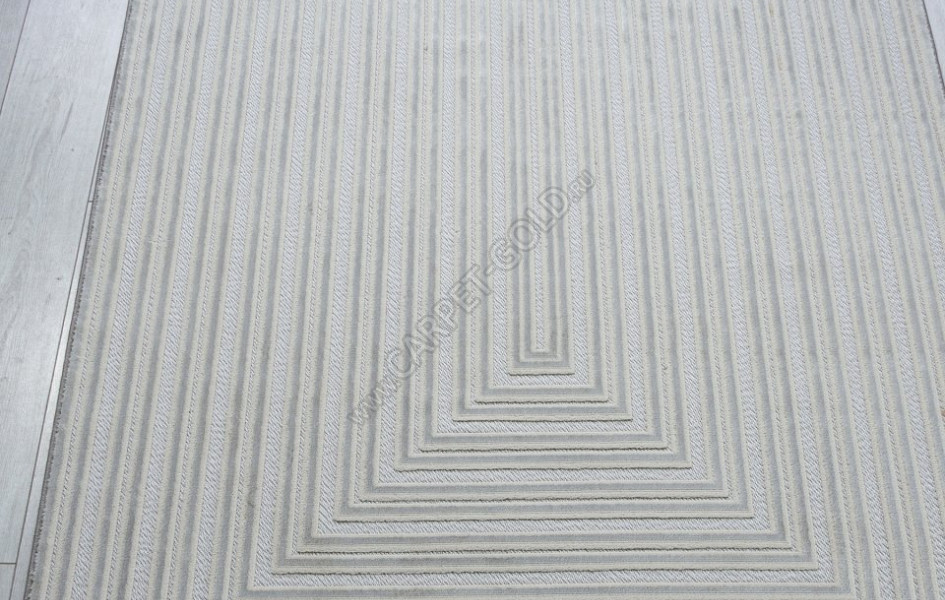 Ковер O2655 - 995 GREY / GREY - Прямоугольник - коллекция OSHA